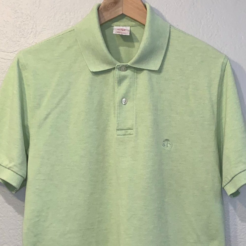 Brooks Brothers Lime Green Performance Polo Shirt